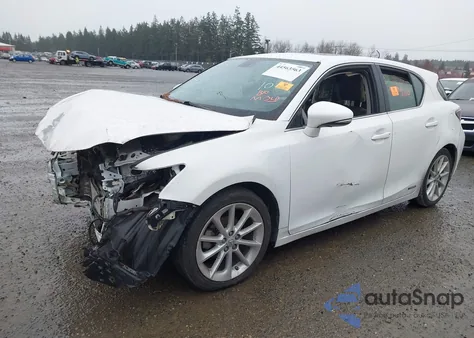 2013 Lexus Ct 200H from USA, damaged, VIN JTHKD5BH9D2134690